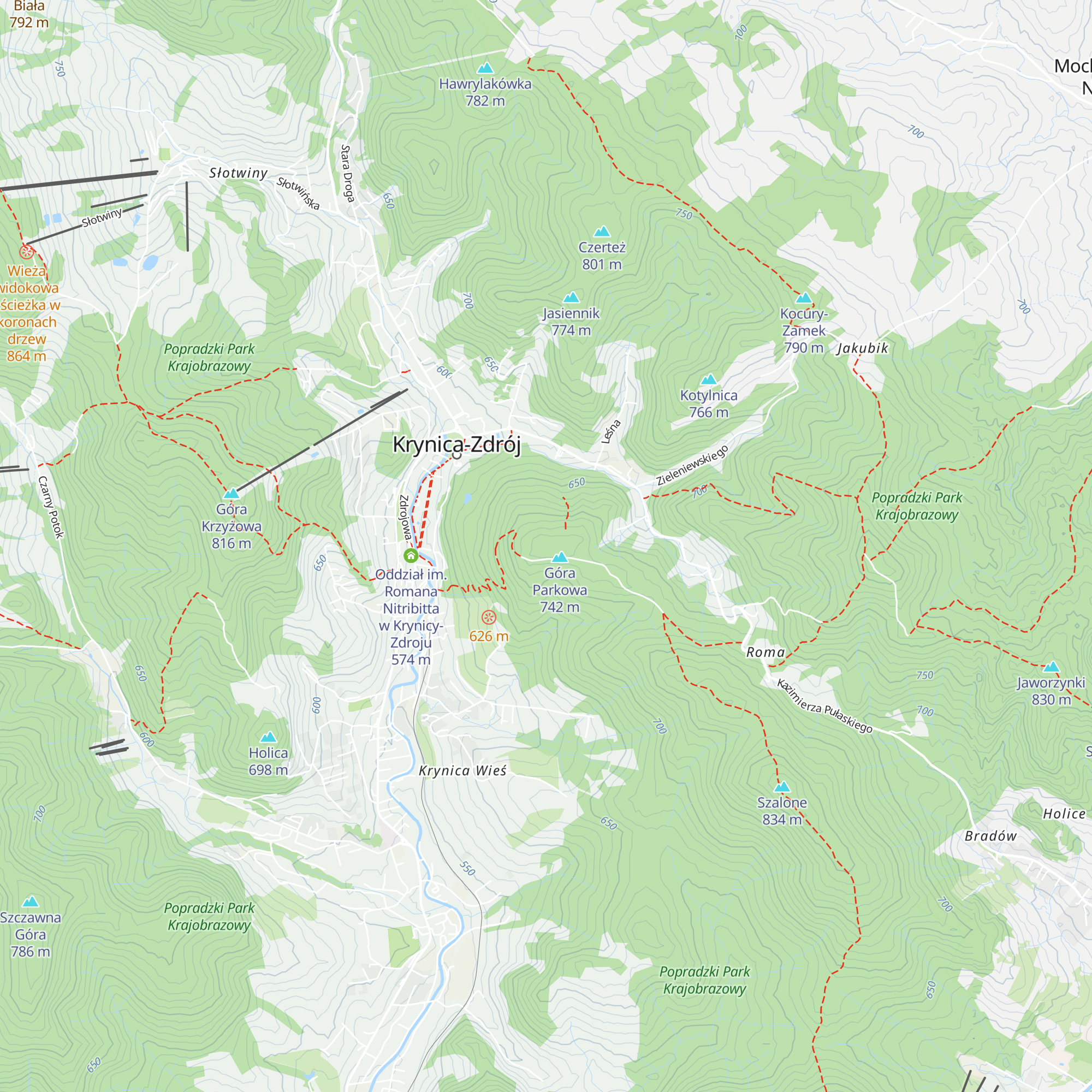 Parkowa Restauracja map