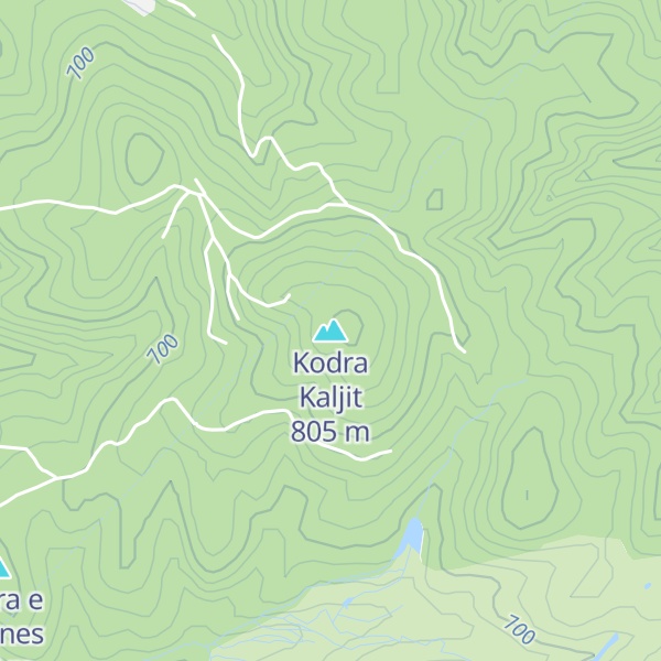 Map of Kodra Kaljit