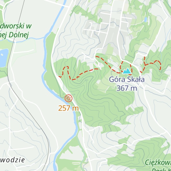 Map of Mały Grzyb
