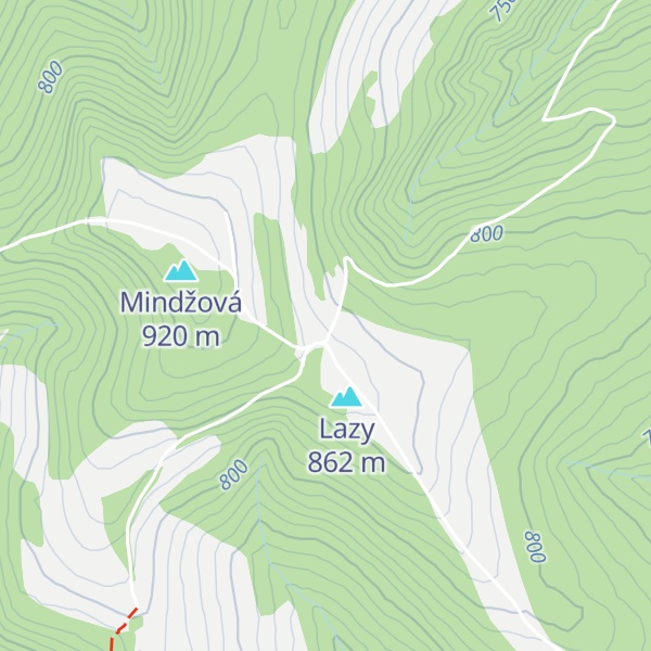 Map of Pahorek
