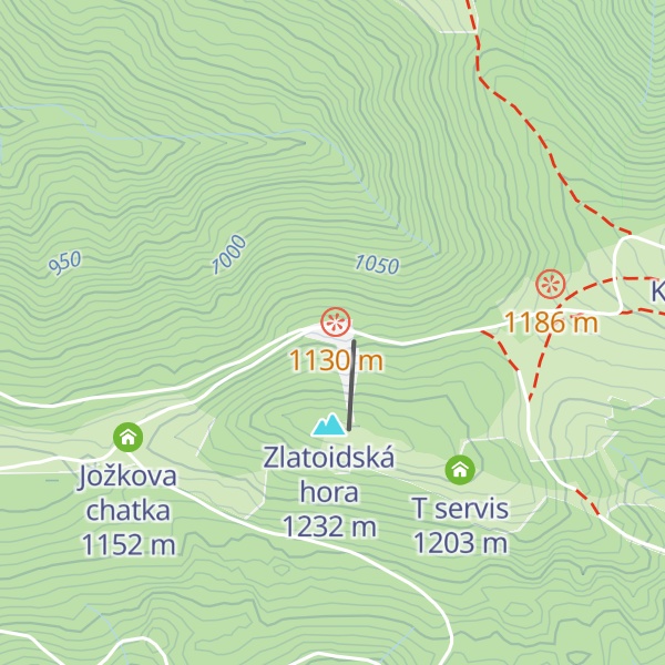 Map of Chata Erika