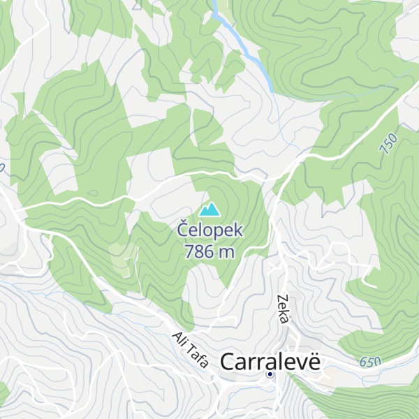 Map of Čelopek