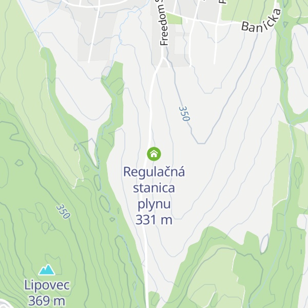 Map of Regulačná stanica plynu