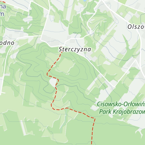 Map of Sterczyna