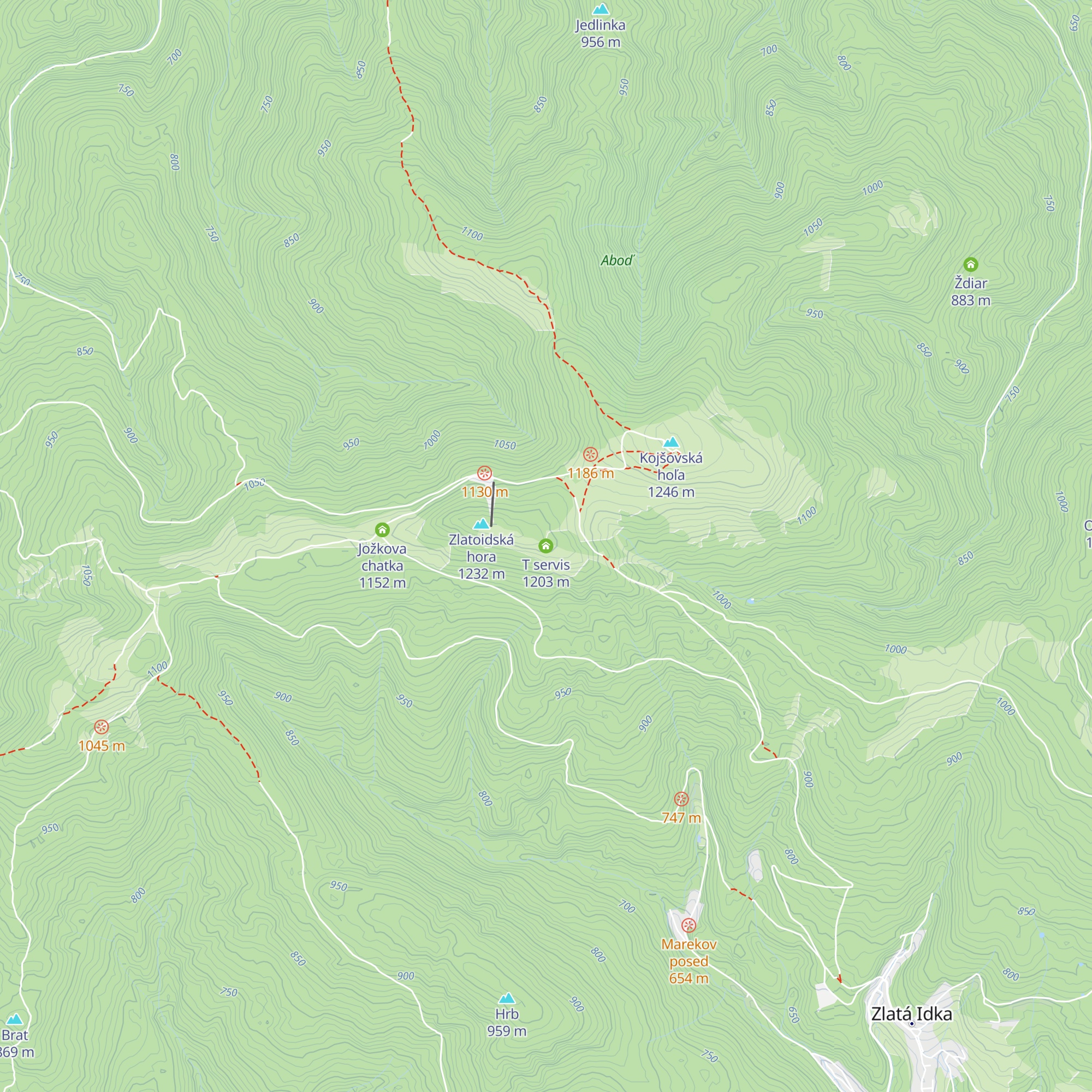 T servis map