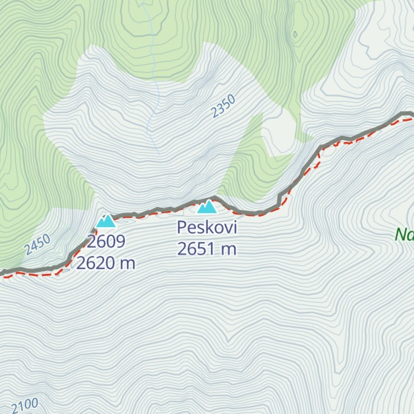 Map of Peskovi