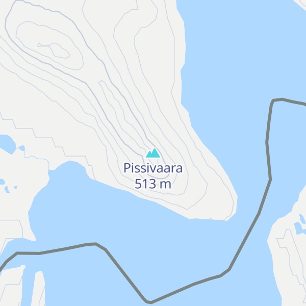 Map of Pissivaara