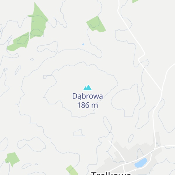 Map of Dąbrowa