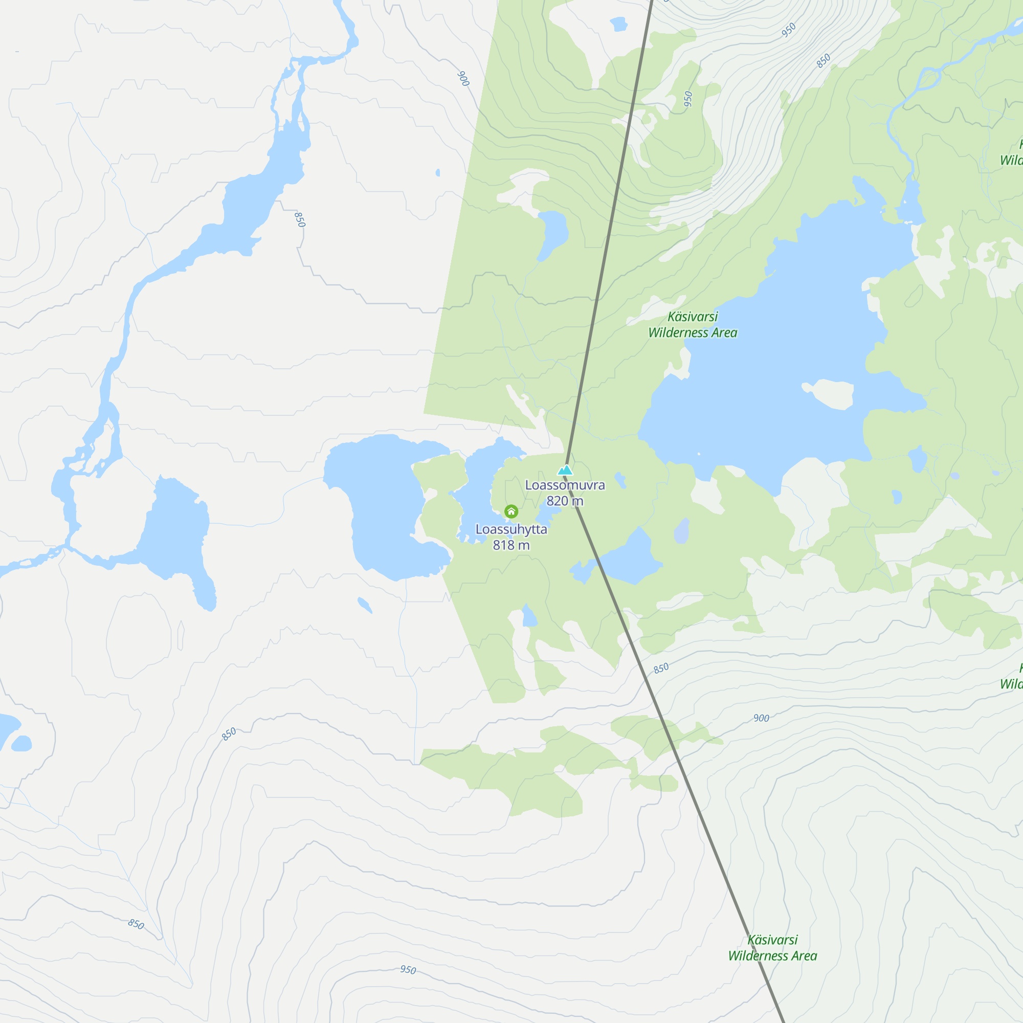 Loassuhytta map