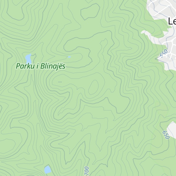 Map of Kodra Bajramit