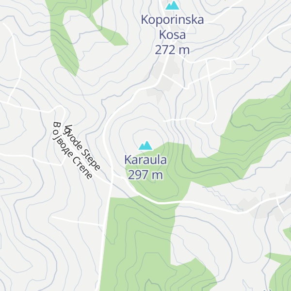 Map of Karaula