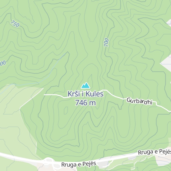 Map of Krši i Kules