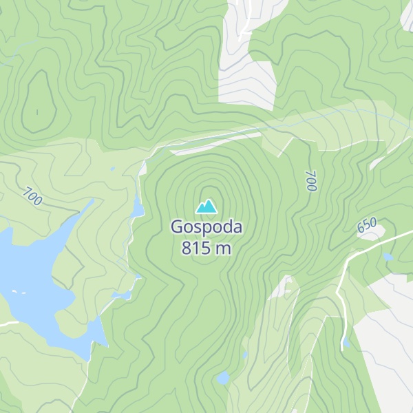 Map of Gospoda