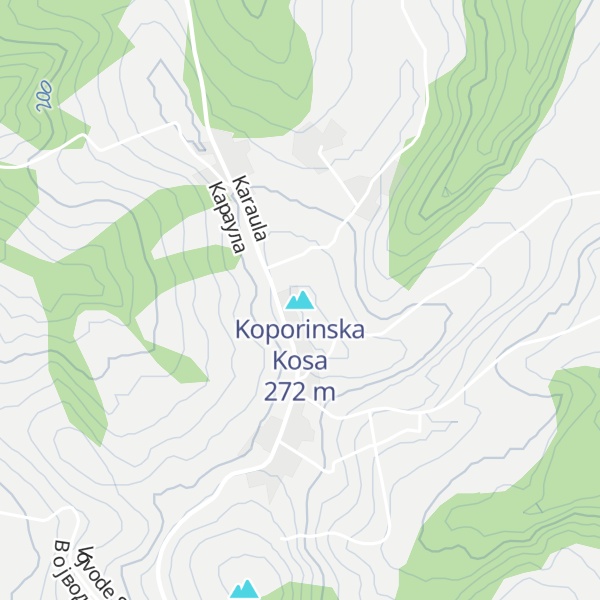 Map of Koporinska Kosa