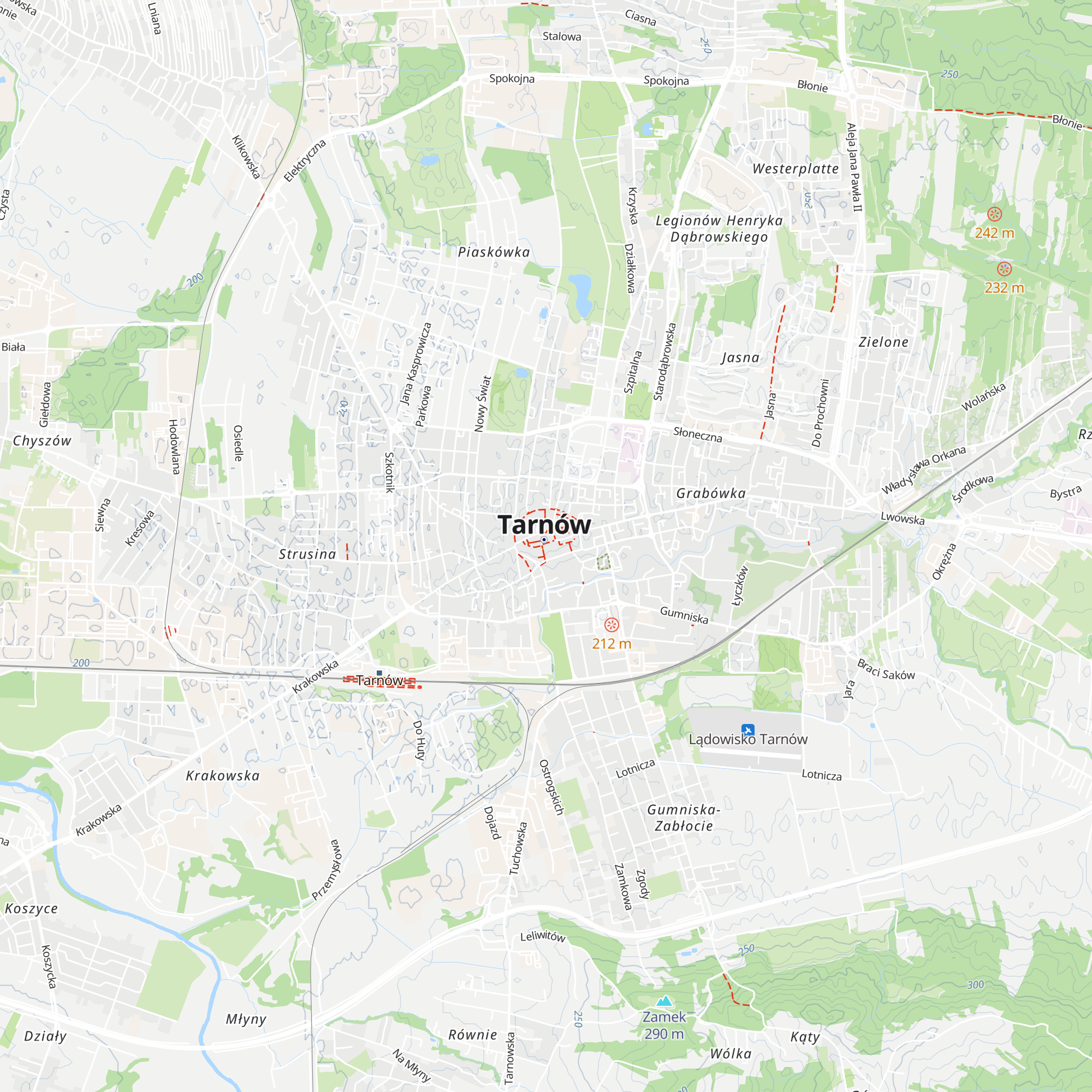 Informacja Turystyczna map