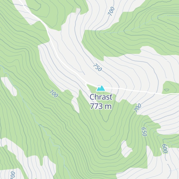 Map of Urbárska koliba