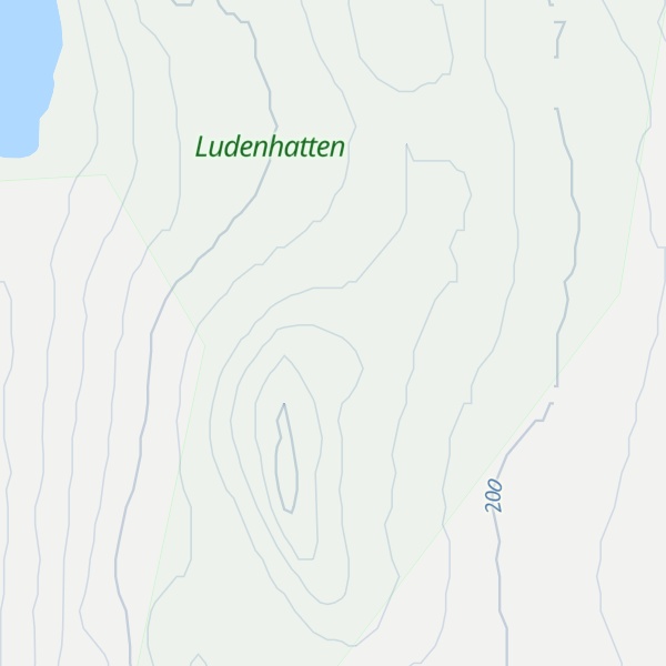 Map of Ludenhatten