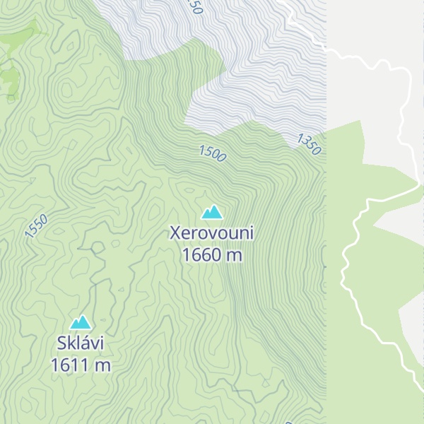 Map of Xerovouni