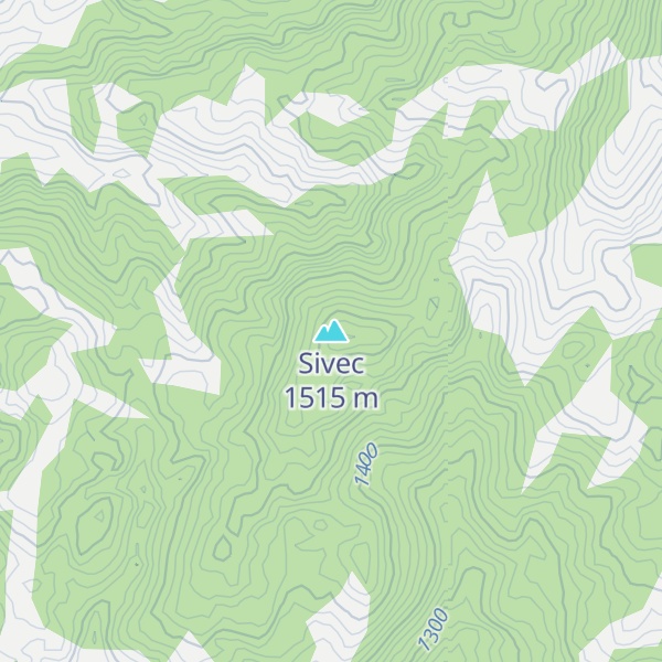 Map of Sivec