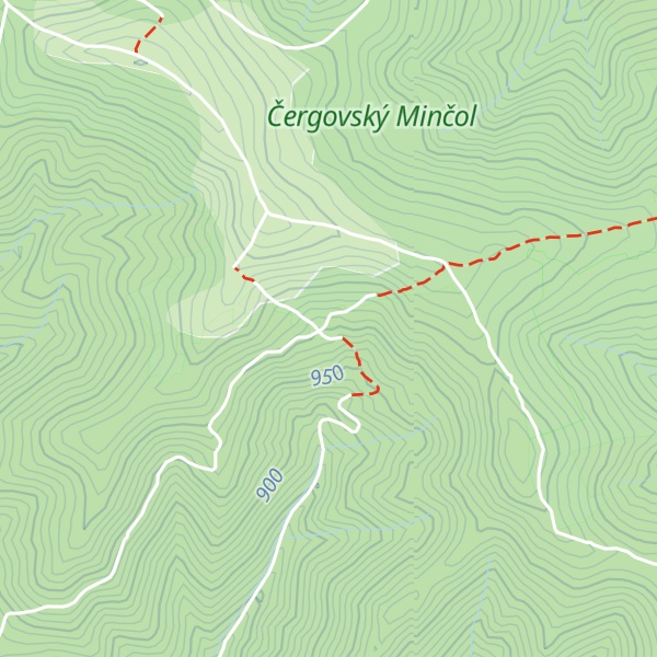 Map of Pod Minčolom