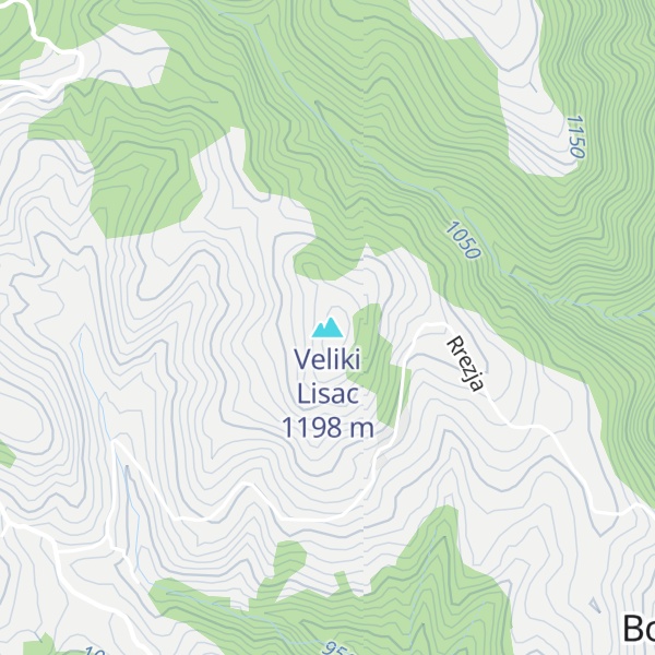 Map of Veliki Lisac