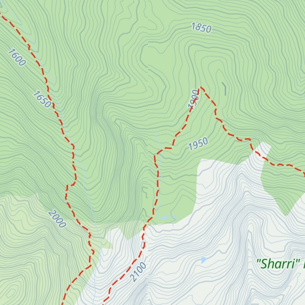 Map of Mountaineers' Lodge