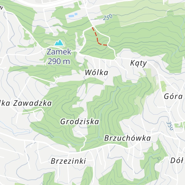 Map of Grodzisko