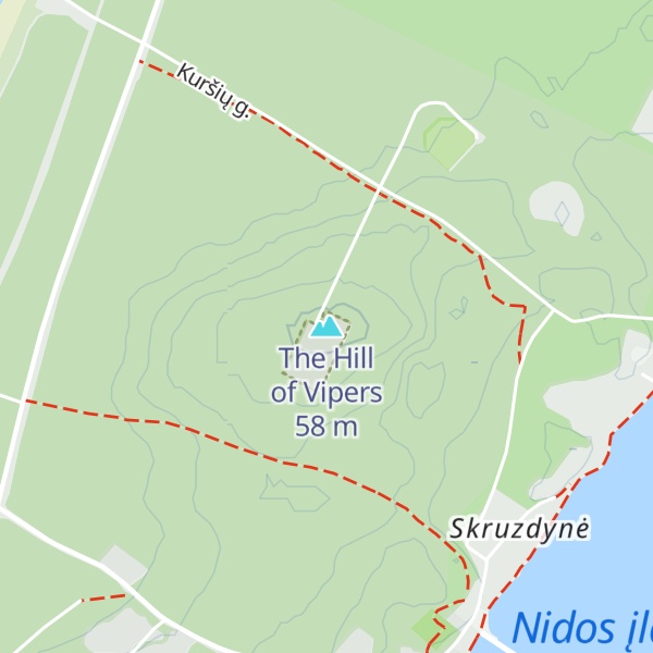 Map of The Hill of Vipers