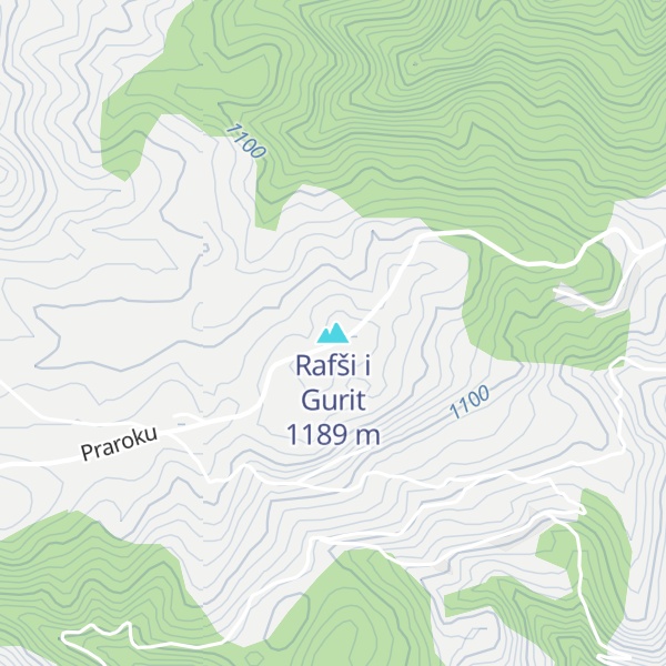 Map of Rafši i Gurit