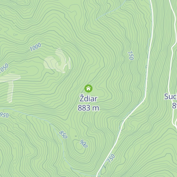 Map of Ždiar