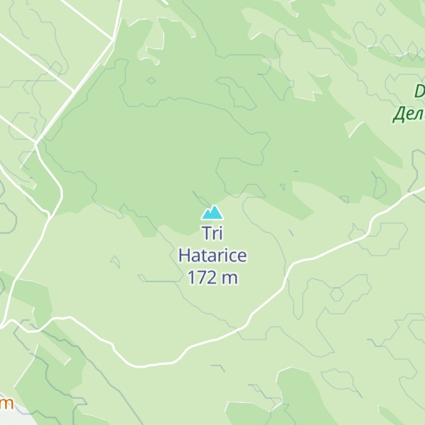 Map of Tri Hatarice
