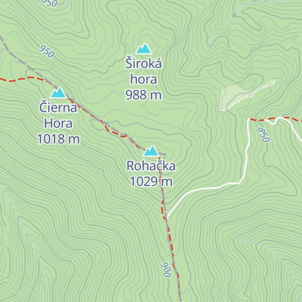 Map of Rohačka