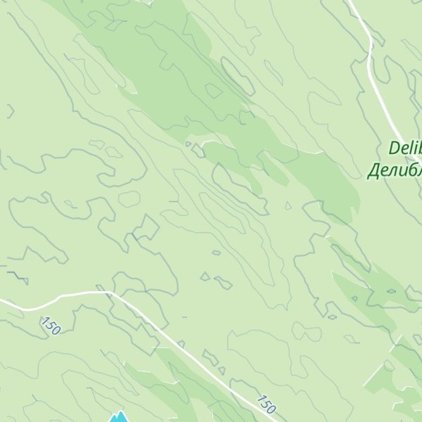 Map of Velika tilva
