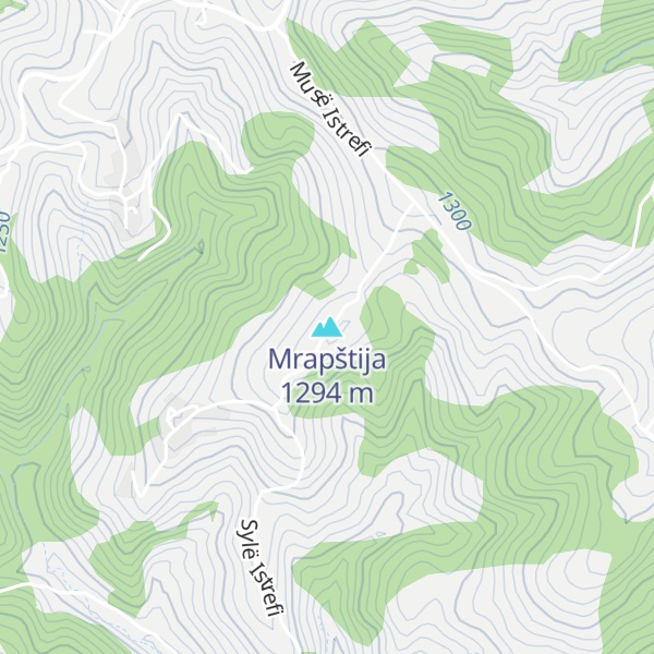 Map of Mrapštija