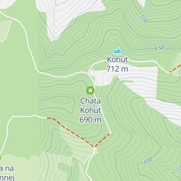 Map of Chata Kohút