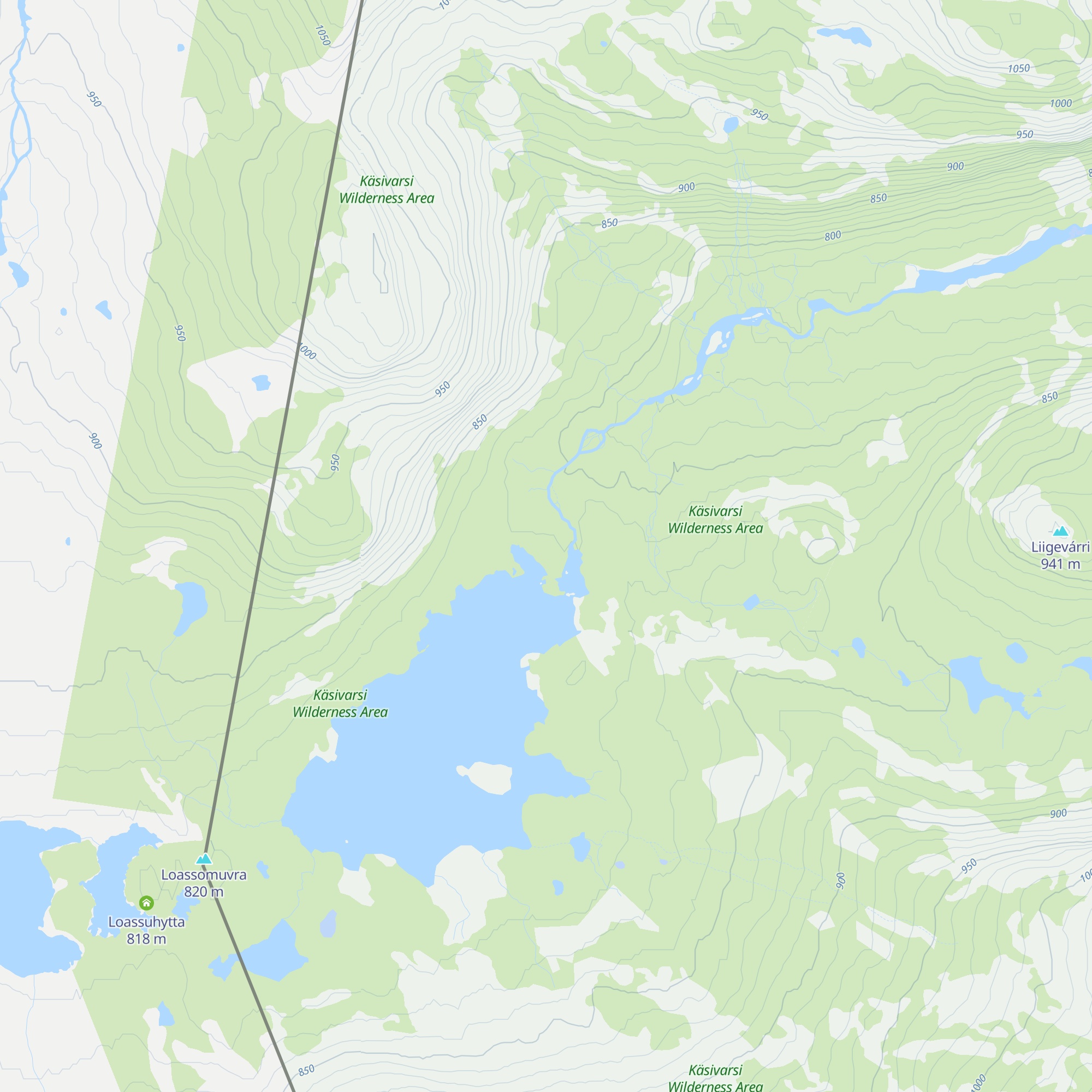 Lossujärvi autiotupa map