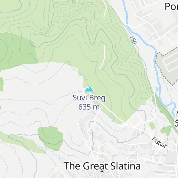 Map of Suvi Breg