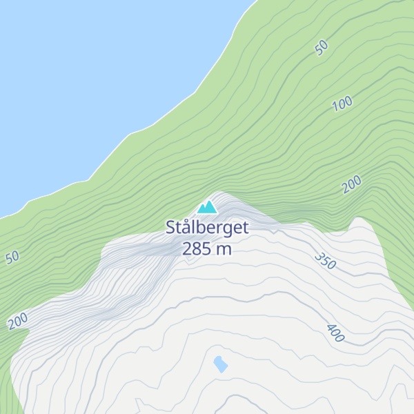 Map of Stålberget