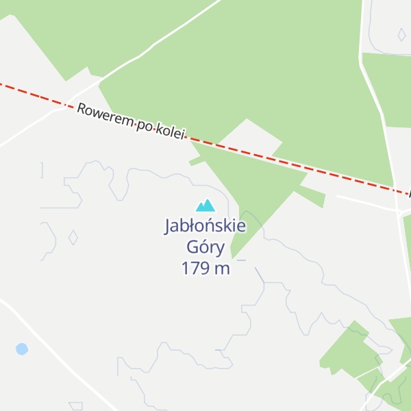 Map of Jabłońskie Góry