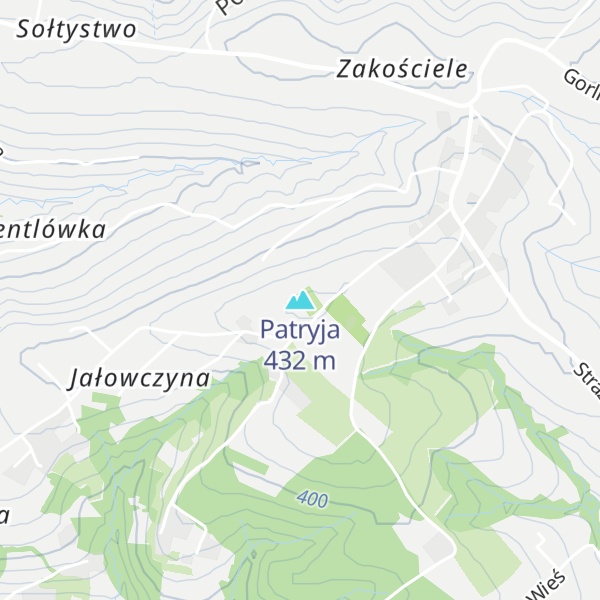 Map of Patryja
