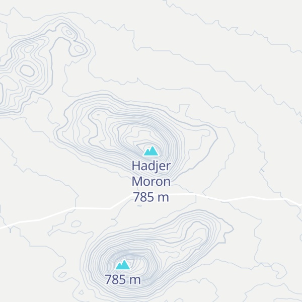 Map of Hadjer Moron