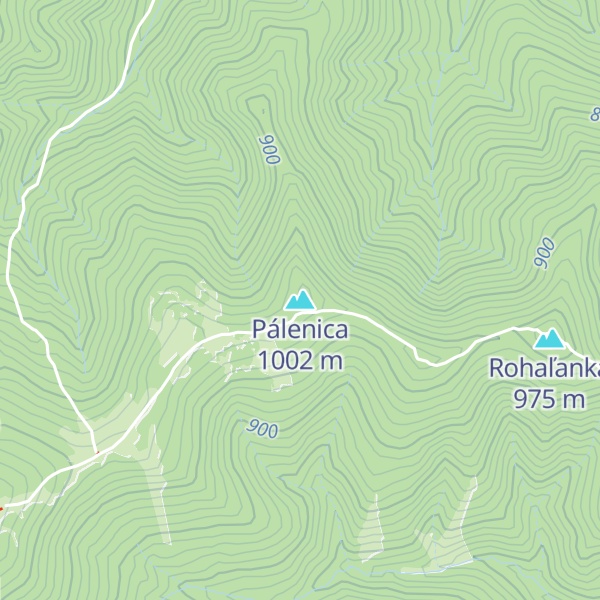 Map of Pálenica