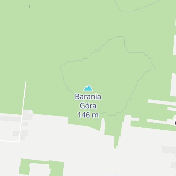 Map of Barania Góra