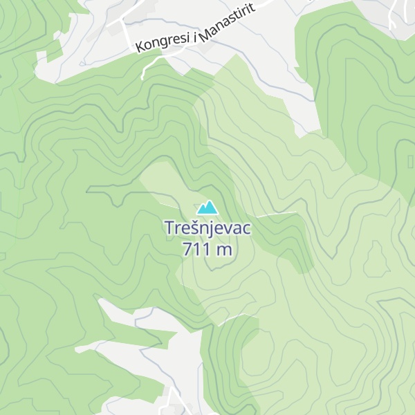 Map of Trešnjevac