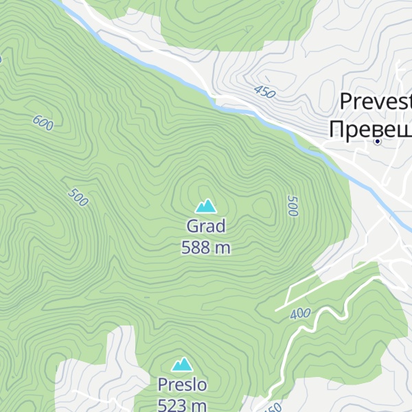 Map of Grad