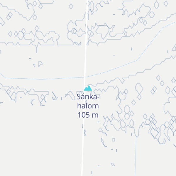Map of Sánka-halom