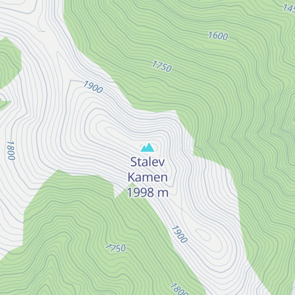 Map of Stalev Kamen