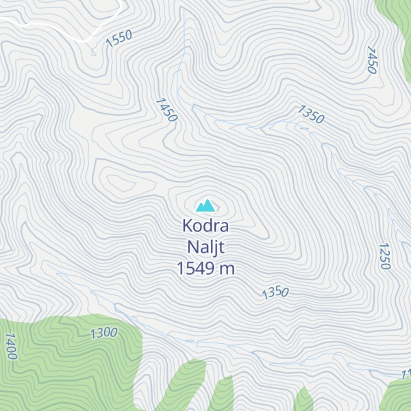 Map of Kodra Naljt