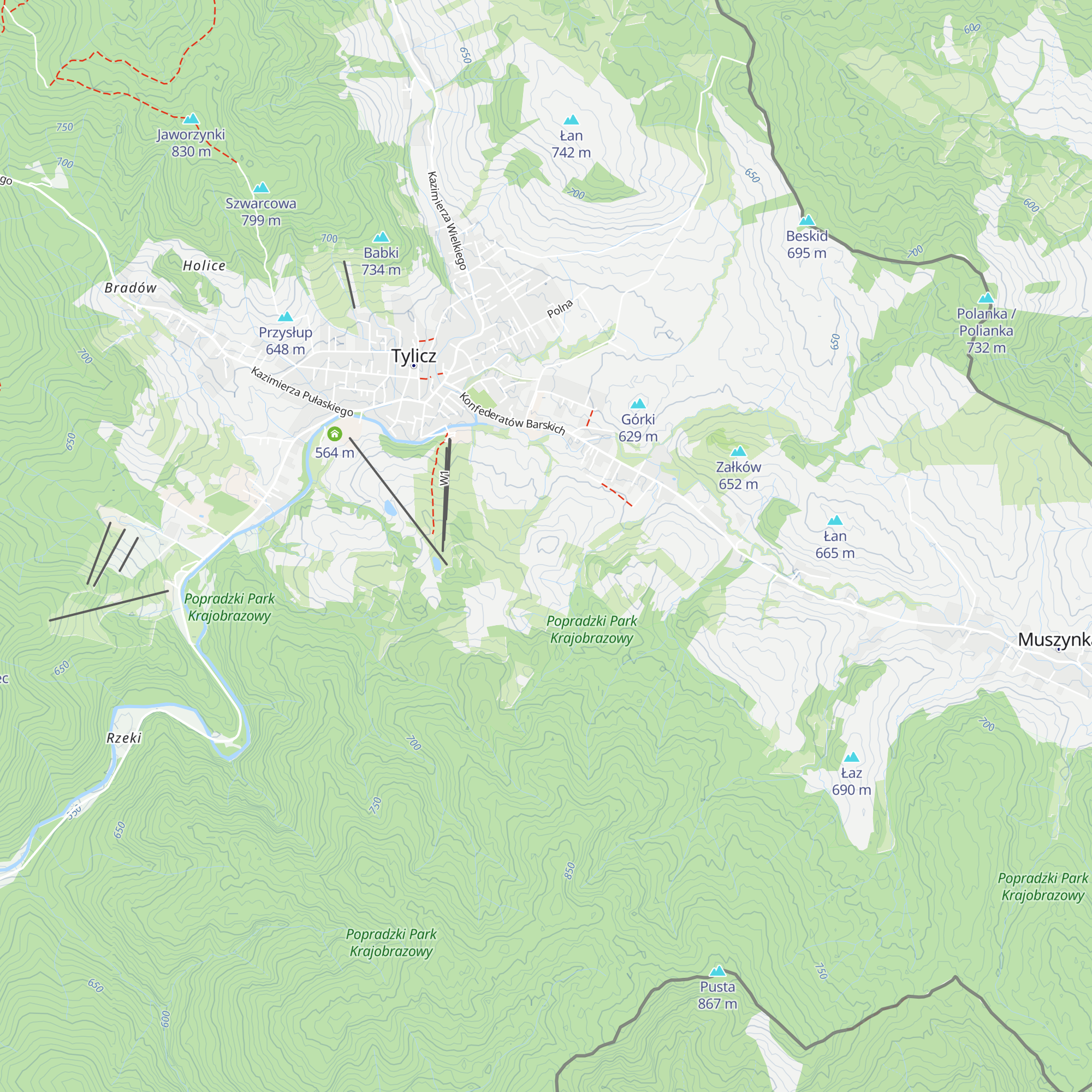Przekaźnik map
