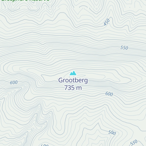 Map of Grootberg
